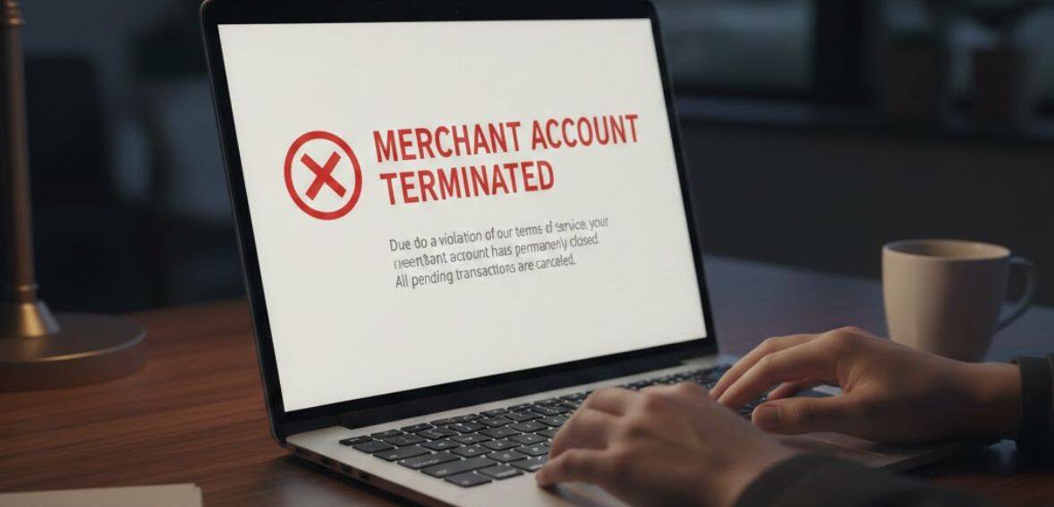 Merchant account terminated